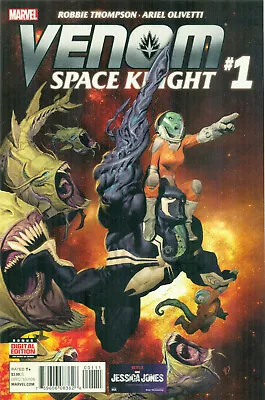 Buy Venom Space Knight #1 Flash Thompson Klyntar Variant A Spider-Man NM/M 2016 • 3.95£
