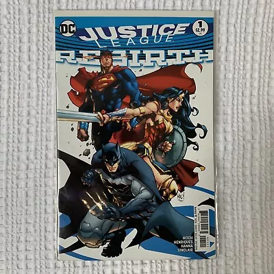 Buy Justice League #1 Joe Madureira Variant Rebirth DC Comics Batman Superman Wonder • 3.99£