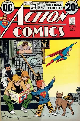 Buy Action Comics (1938) # 425 (5.0-VGF) Neal Adams Art, Human Target 1973 • 9£