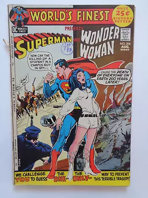 Buy Dc Comics. Worlds Finest  #204 August  1971 - Please Read Condition Description • 6.50£