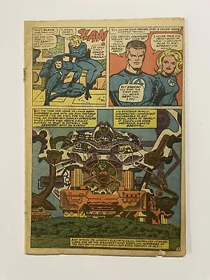 Buy Fantastic Four #66. Sept 1967. Marvel. Pr (incomplete). Origin Of Him! Enclave! • 15£