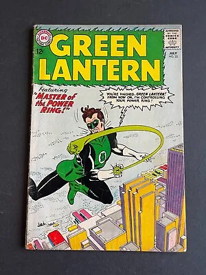 Buy Green Lantern #22 - Master Of The Power Ring (DC, 1963) Fine • 54.48£