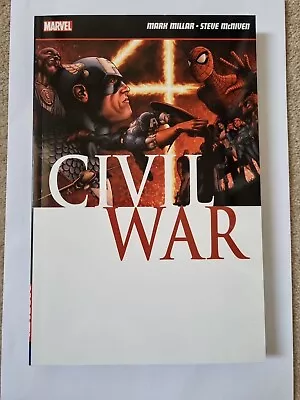 Buy Civil War By Mark Millar (2007, Paperback) • 8£