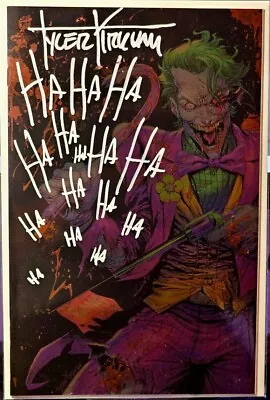 Buy Batman 251 Battle Damage Joker Virgin Foil T Kirkham Artist Signature +HA Remark • 155.72£