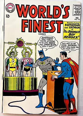 Buy VTG WORLDS FINEST No. #147 SUPERMAN/BATMAN DOOMED BOY HEROES 1965 Silver Age • 16.07£