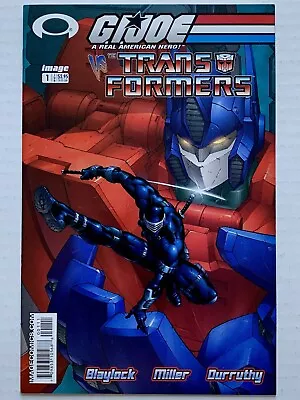 Buy G.I. Joe Vs Transformers #1 (2003) Optimus Prime Variant (NM/M/9.6) -VINTAGE • 38.38£