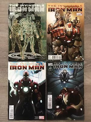 Buy The Invincible Iron Man  #500, 500.1,501,502   Marvel Comic Book Lot LB3 • 7.11£