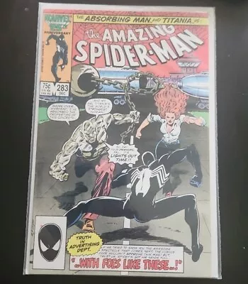 Buy Amazing Spider-man #283 Very Fine/near Mint 1986 Buy Today At Rainbow Comics • 15.98£