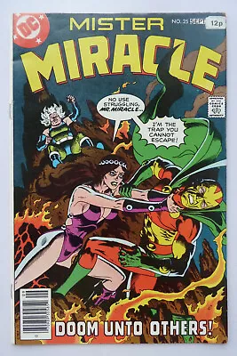 Buy Mister Miracle #25 - DC Comics - August/September 1978 VF- 7.5 • 7.25£
