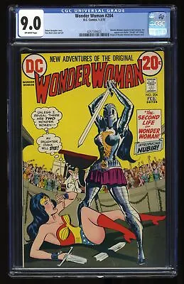 Buy Wonder Woman #204 CGC VF/NM 9.0 1st Appearance Nubia Origin Of WW And Amazons! • 432.85£