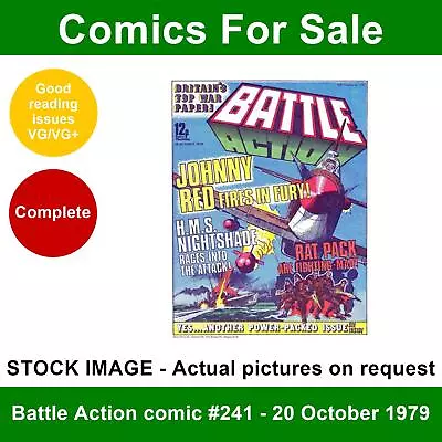 Buy Battle Action Comic #241 - 20 October 1979 - VG/VG+ • 2.99£