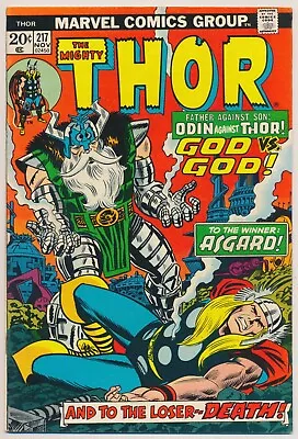 Buy The Mighty Thor #217 Comic Book - Marvel Comics! • 15.83£