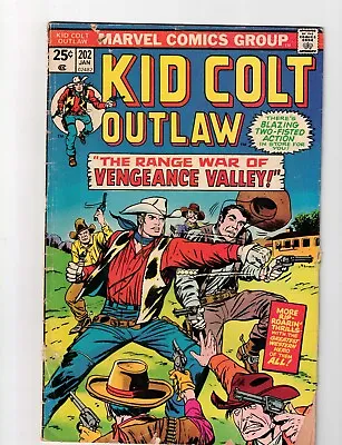 Buy Kid Colt Outlaw #202 Marvel Comics Poor FAST SHIPPING! • 3.19£