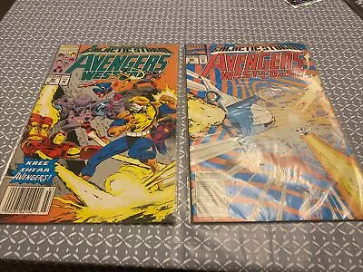 Buy West Coast Avengers  80 & 82 Vol 1 Comic Galactic Storm May 1992 #80 #82 • 5£