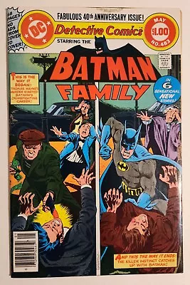 Buy Detective Comics #483 (1979, DC) VF Batman 68-Page Giant 1st App Maxie Zeus • 10.72£
