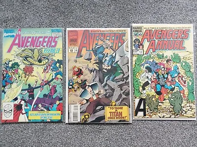 Buy  3 Avengers Annuals. Issues 13, 18 And 23. All Cents Copies From 80's. Job Lot. • 9.99£