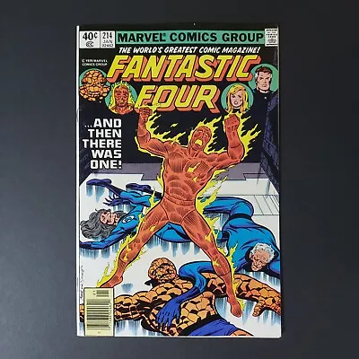 Buy Fantastic Four #214 | Marvel 1980 | John Byrne | FN • 4.75£