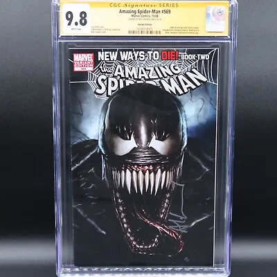Buy Amazing Spider-Man #569 -🔑 1st Cameo Of Anti-Venom - Ari Granov - CGC SIGNATURE • 475.07£