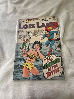 Buy Superman's Girl Friend, Lois Lane #76 ~ DC 1967 ~ The Demon In The Bottle! G/VG • 6.35£