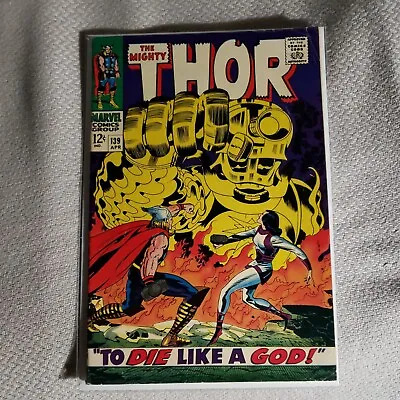 Buy The Mighty Thor #139 (Marvel 1967) - 1st Cover App Of Lady Sif - Key Issue 🔑  • 42.32£