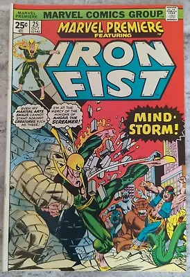 Buy Marvel Premiere/ Iron Fist #25. 1975 Marvel. 1st John Byrne Iron Fist! 9.0 Vf/nm • 39.98£