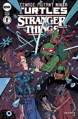 Buy Teenage Mutant Ninja Turtles X Stranger Things #1 Variant B (Corona) • 3.15£