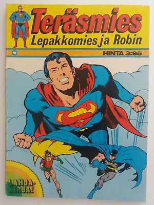 Buy Teräsmies Lepak Comedies - Finnish Superman - Neal Adams Cover Action Comics 419 • 18.82£