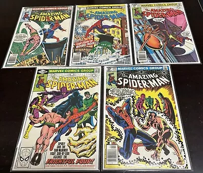 Buy Amazing Spider-man Newsstand Lot 211 212 213 214 215 Marvel Comics - Mid-grade • 24.01£