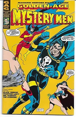 Buy GOLDEN-AGE MYSTERY MEN  - AC Comics - No. 1 (April 1996) ~ WRAP COVER • 14.50£