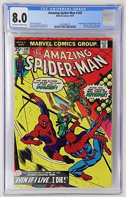 Buy Amazing Spider-Man Issue #149 - 1st Appearance Of Spider-Man Clone - CGC 8.0 • 118.48£