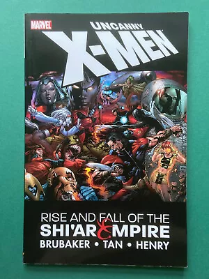 Buy Uncanny X-Men Rise And Fall Of The Shi'ar Empire TPB VF (2008) Rare 1st Pnt GN • 19.99£