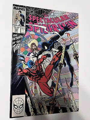 Buy Peter Parker The Spectacular Spider-Man #137 Newsstand Marvel, 1988 Lots Of Pics • 6.21£