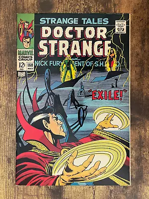 Buy Strange Tales #168 - STUNNING HIGH GRADE - Marvel Comics 1968 • 27.17£