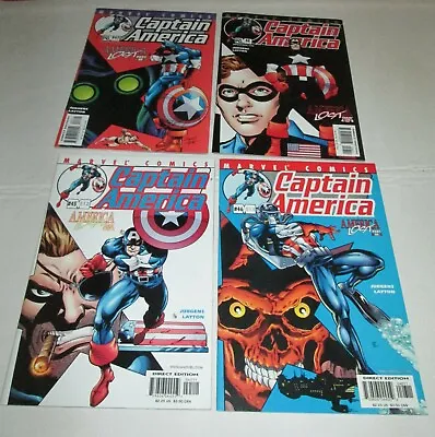 Buy Captain America # 45, # 46, # 47, #48, Sept.-Dec. 2001, Red Skull, VF+ • 1.58£