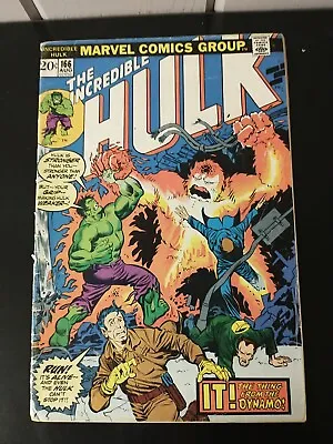 Buy Marvel Comics Group The Incredible Hulk #166 • 8.79£