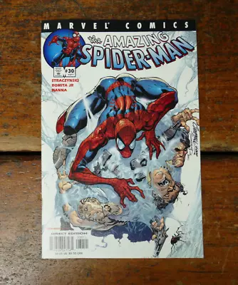 Buy Amazing Spider-Man #30 #471 Newsstand High Grade (2001) 1st App Ezekiel VF/NM • 23.95£