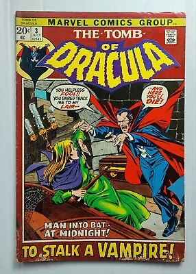 Buy Tomb Of Dracula #3 (1972) To Stalk A Vampire - Marvel • 12.04£