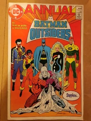 Buy Batman And The Outsiders Annual 2 1985 • 0.99£