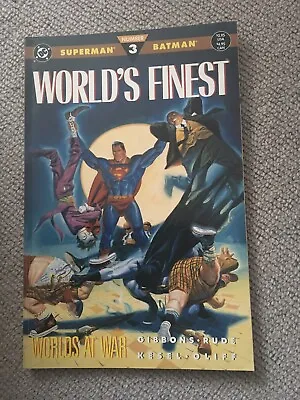 Buy World’s Finest 3: Worlds At War (DC Comics) Gibbons, Rude, Kesel • 1£