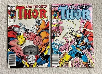 Buy The Mighty Thor #338 #339 2nd App Of Beta Ray Bill 1st Stormbreaker 1984 Lot • 15.18£
