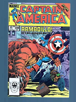 Buy Captain America #308 - 1st. App. Armadillo, 3rd, Cameo App. Beyonder. (9.2) 1985 • 2.16£