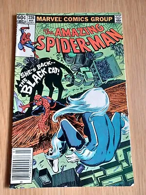 Buy Amazing Spider-Man 226 - 1982 - Black Cat • 14.99£
