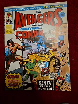 Buy Avengers #112 British Weekly 1975 November 8 Marvel • 4.99£