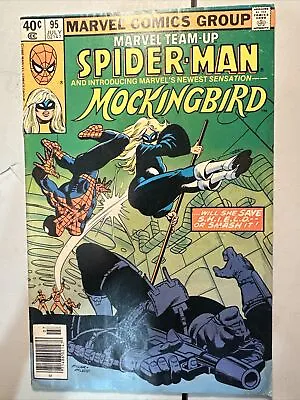 Buy Marvel Team-Up #95 1st Appearance Of Mockingbird 1980 Mid Grade 5.6-6.0 • 19.77£