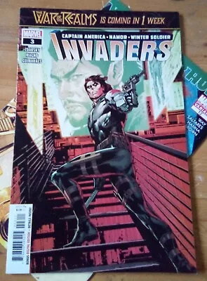 Buy Invaders 3 2019 VF+ Marvel Comics Captain America Namor - P&P Discounts • 0.99£