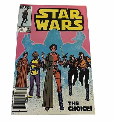 Buy Star Wars #90 1984 Marvel Comics Luke Leia Darth Vader F/VF Newsstand (box34) • 7.96£