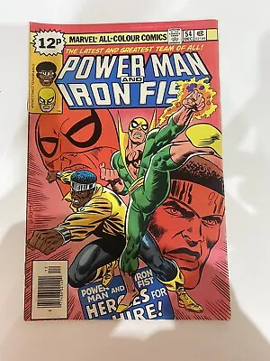 Buy Marvel Comics Power Man And Iron Fist #54 December 1978  HEROES FOR HIRE!” • 5£
