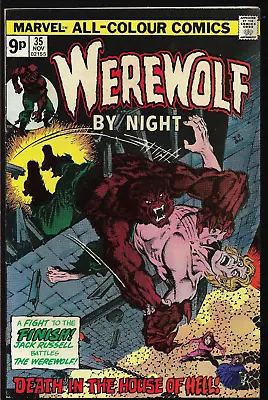 Buy WEREWOLF BY NIGHT (1975) #35  Pence - Back Issue • 8.99£