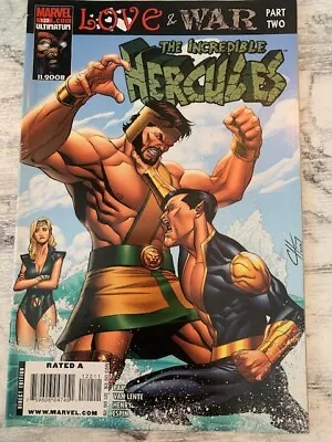 Buy Incredible Hercules 122 Love & War - Marvel 2008 VF MCU Movie 1st Print Rare • 2.99£