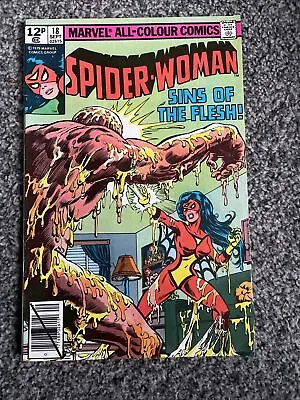 Buy Spider-Woman #18 1979 Marvel Comics 'Sins Of The Flesh' • 2.50£